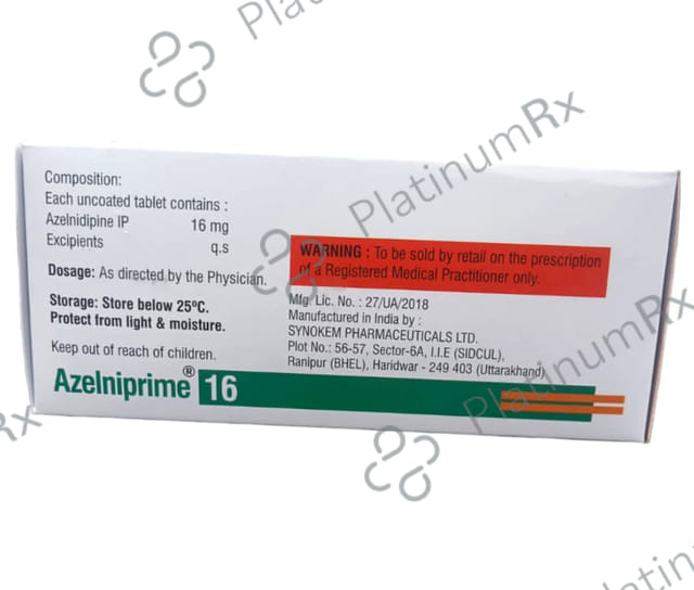 Azelniprime 16mg Tablet 10s