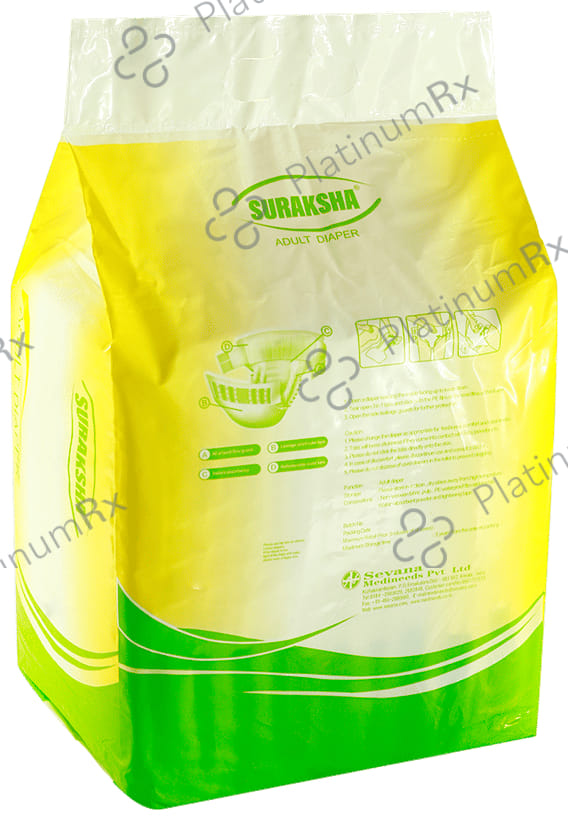 Suraksha Adult Diaper Large 10s