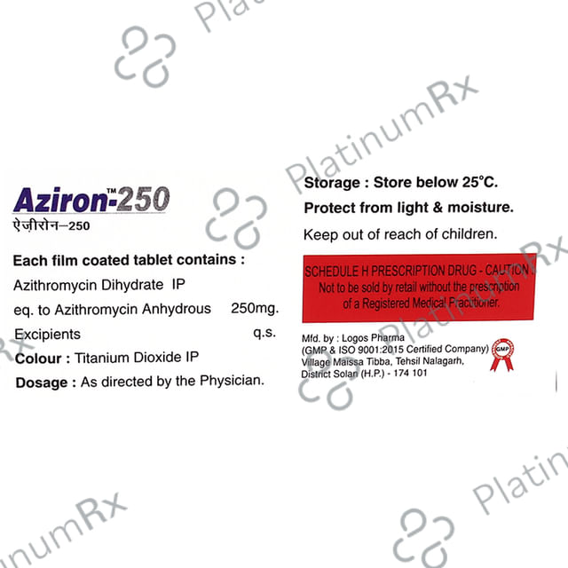 Aziron 250 Tablet