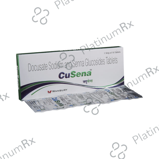 Cusena 100/86mg Tablet 10s