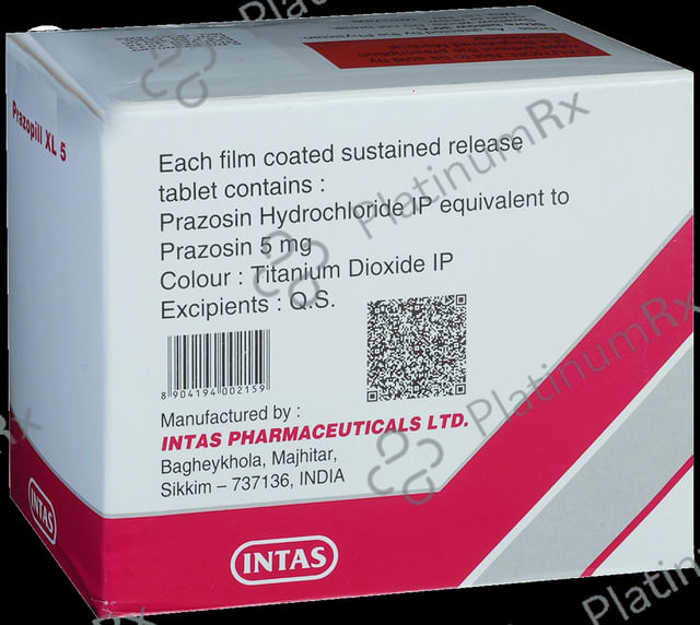 Prazopill XL 5mg Tablet 30s