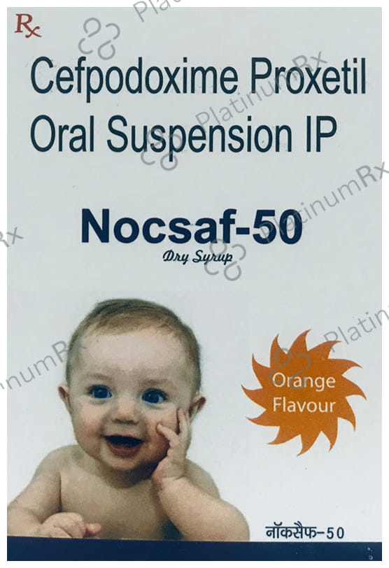 Nocsaf 50 Dry Syrup Orange