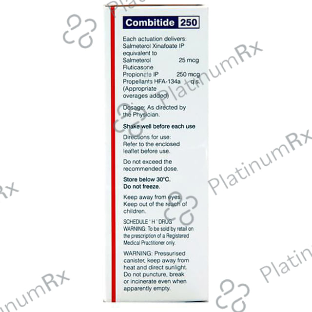 Combitide 250/25mcg CFC Free Inhaler 120MDI