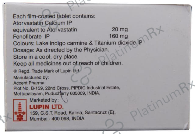 Tonact TG 20/160mg Tablet 10s