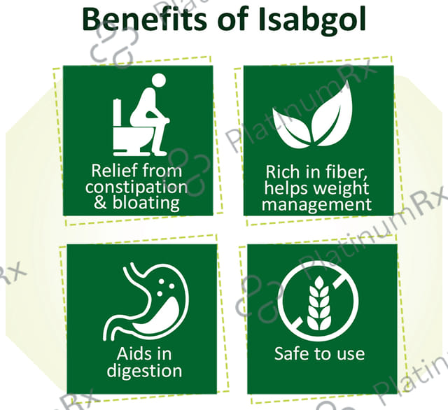 Dabur Sat Isabgol - Eases Constipation Powder 90 gm