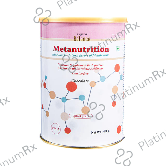 Pristine Balance Metanutrition IVA 1 Powder (Upto 3 Years) for Metabolism - Flavour Chocolate