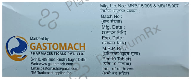 Gastocef LB 200mg Tablet DT 10s
