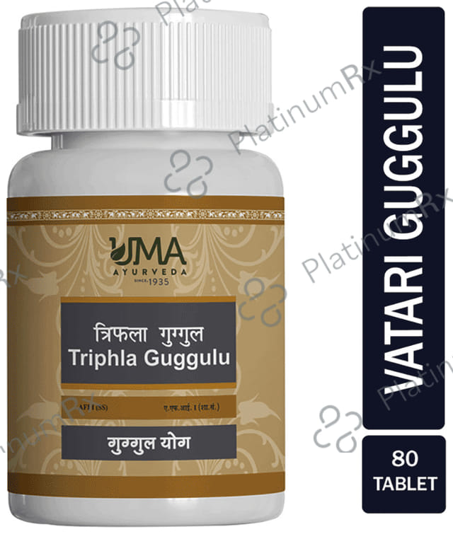 Uma Ayurveda Vatari Guggul Tablet 80 tablets