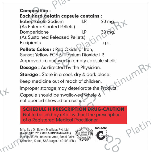 Rabemeric DSR Capsule 10s
