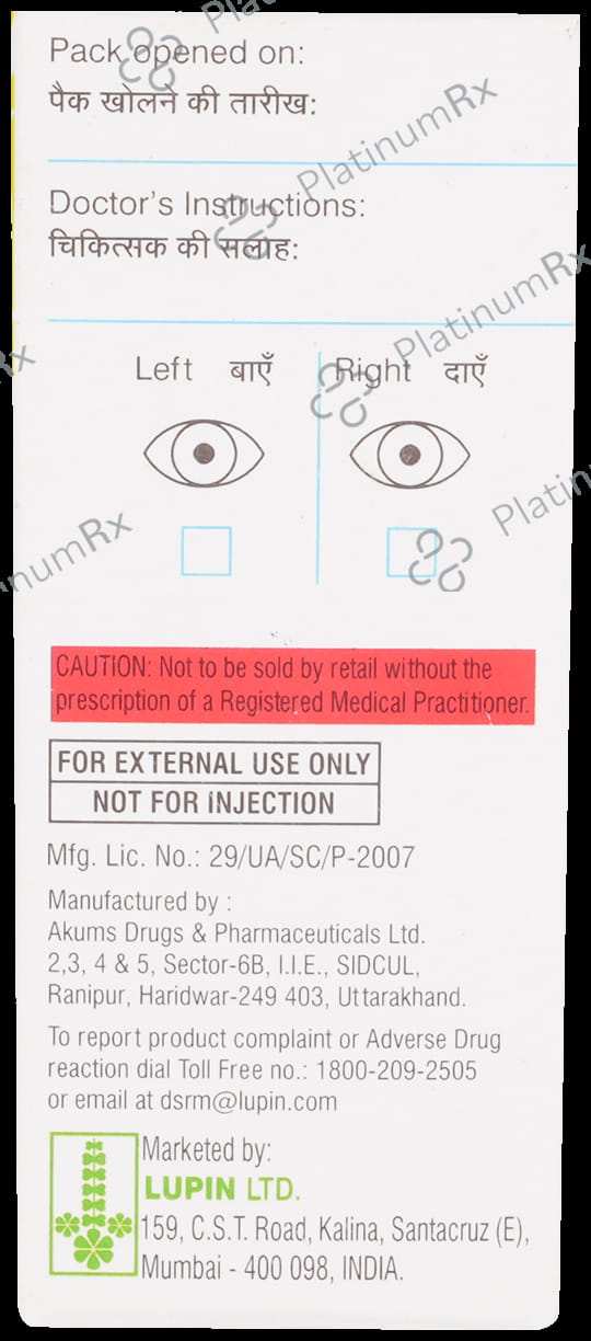 Brinzodoc 1% Eye Drop 5ml