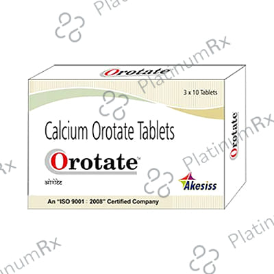 Orotate 740mg Tablet 10s