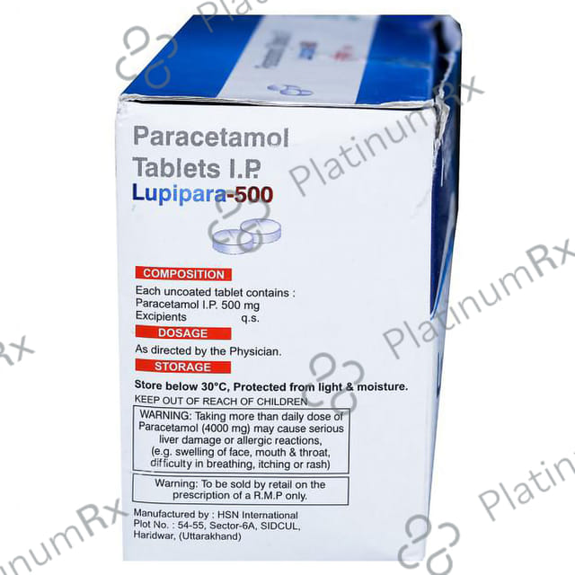 Lupipara 500mg Tablet 10s