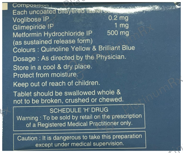 Xilia Trio 1 1/500/0.2mg Tablet SR 10s