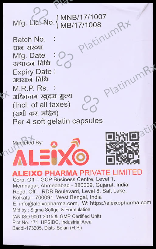 Leixo D3 Softgel Capsule