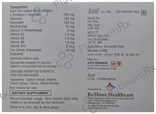 Hepa-Shot Tablet