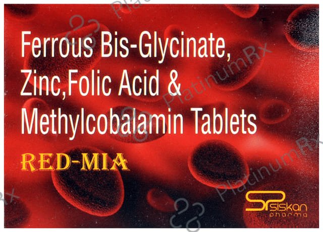 Red Mia Tablet 10s