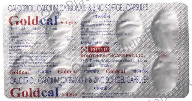 Goldcal Soft Gelatin Capsule 10s