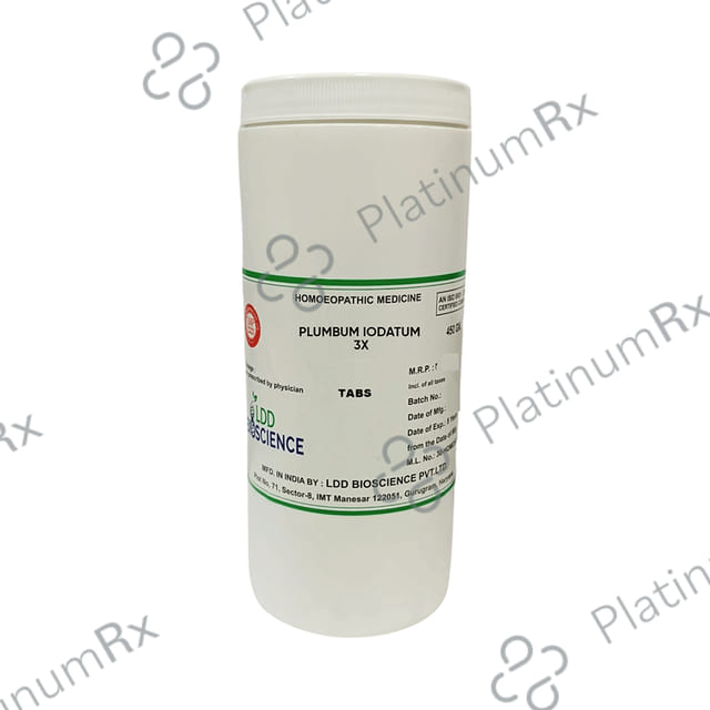 LDD Bioscience Plumbum Iodatum 3X 450 gm