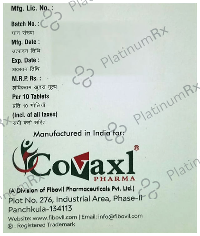 Fexovax 180mg Tablet 10s