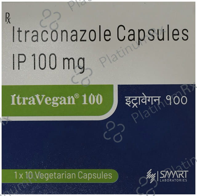 ItraVegan 100mg Capsule 10s
