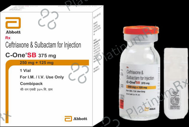 C One SB 250/125mg Injection 1ml