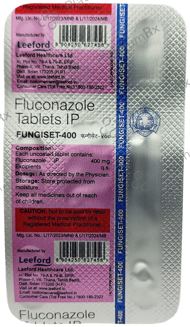 Fungiset 400mg Tablet