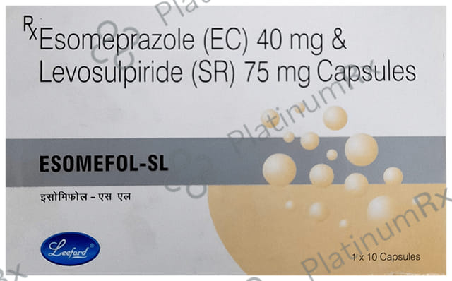 Esomefol SL 75/40mg Capsule SR 10s