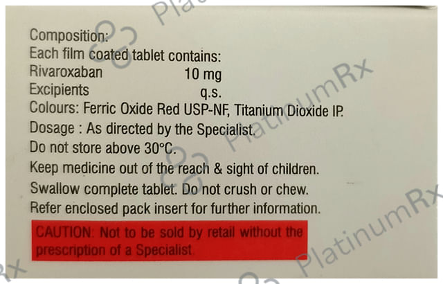 Rixant 10 Tablet