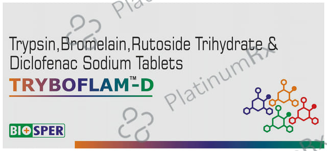 Tryboflam D Tablet 10s