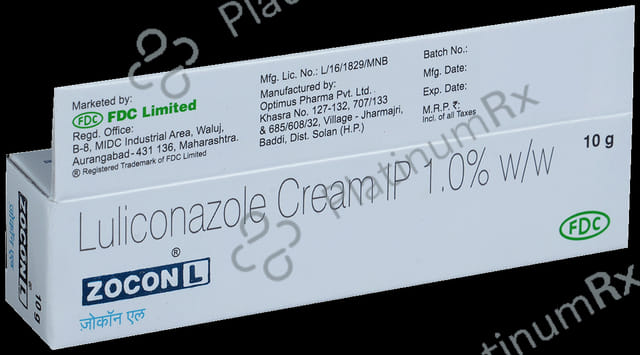 Zocon L 1% Cream 10gm