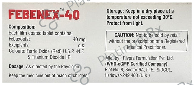 Febenex 40 Tablet