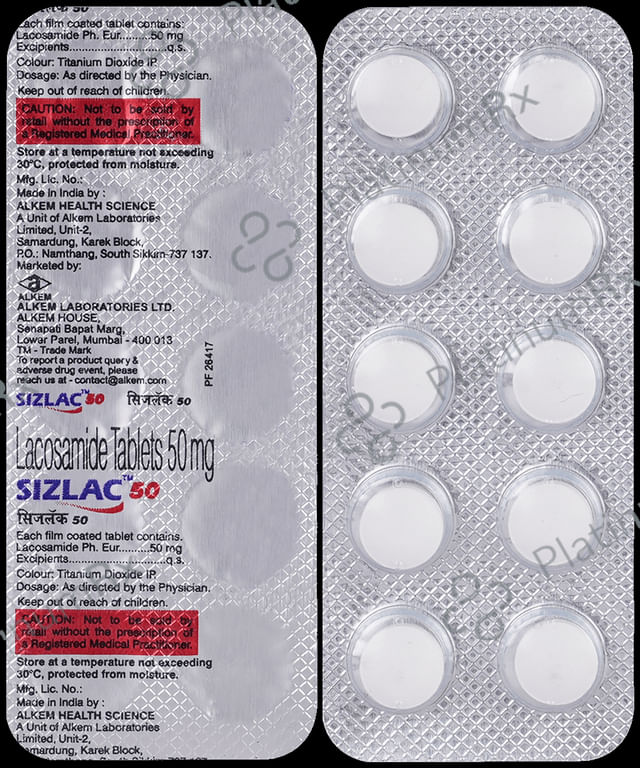 Sizlac 50mg Tablet