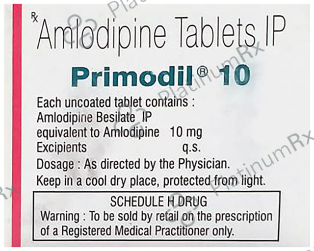 Primodil 10 Tablet