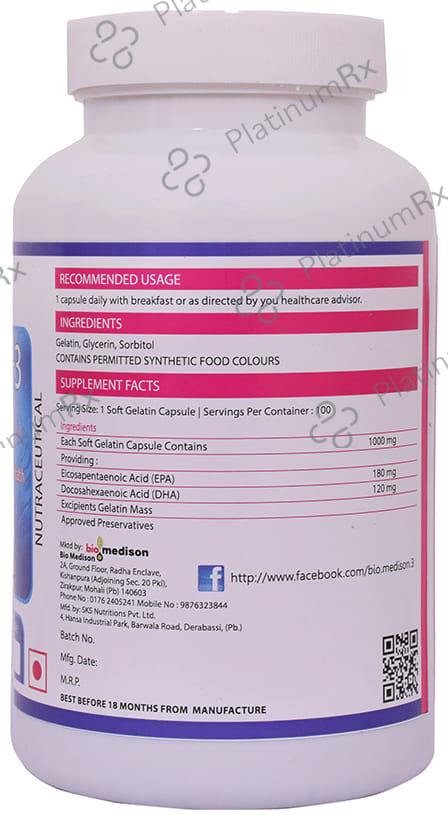Biomedison Omega 3 Capsule 100s