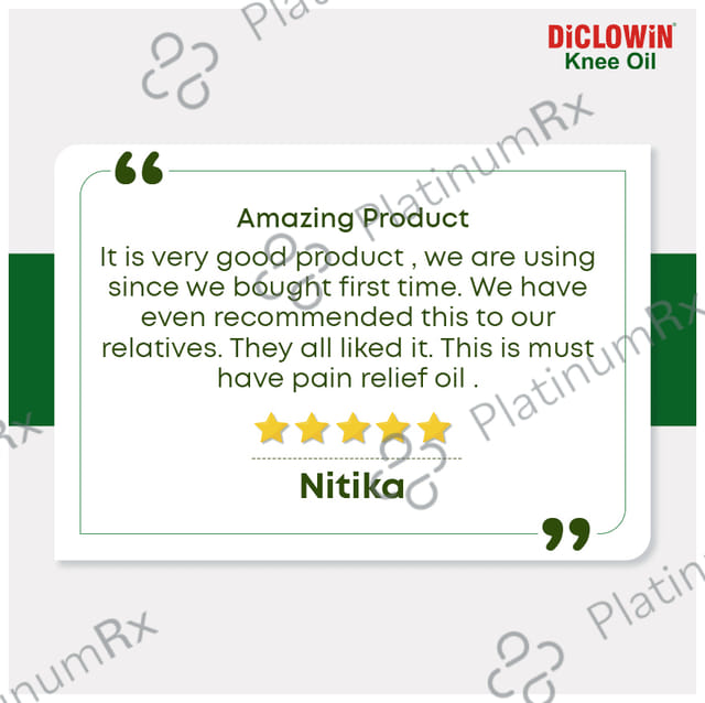 Diclowin Knee Oil 60ml