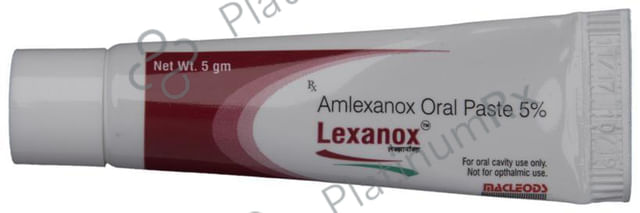 Lexanox 50mg Oral Paste 5gm