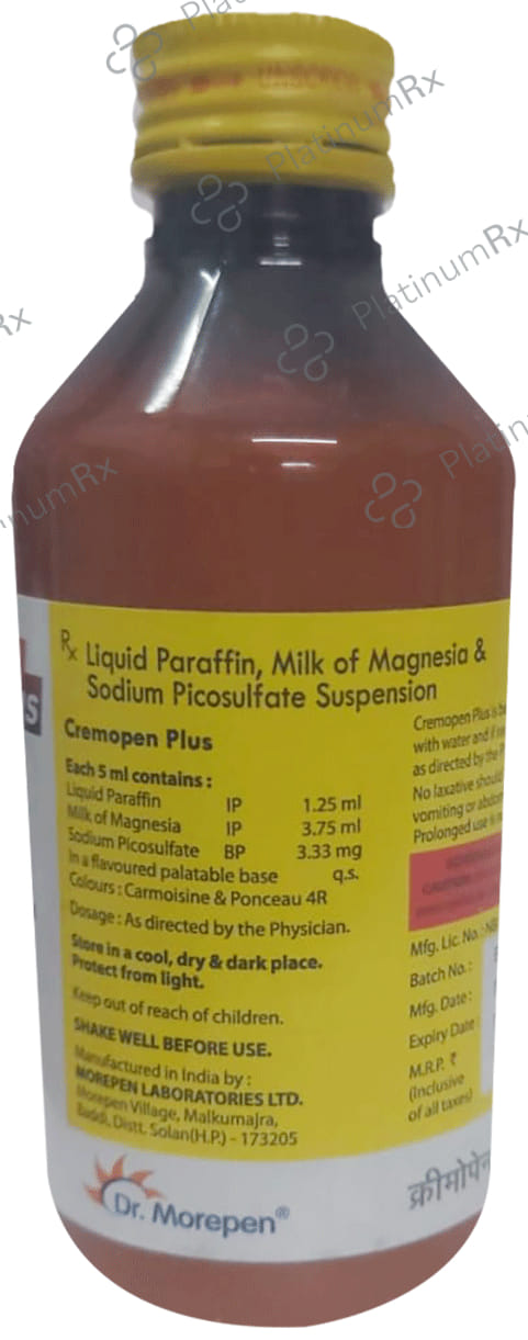 Cremopen Plus Oral Suspension Delicious Mint Flavour Sugar Free 170ml