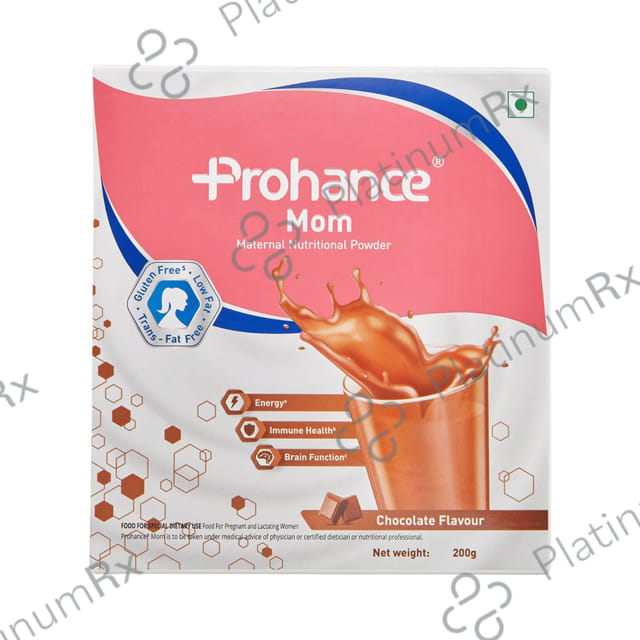 Prohance Mom Nutritional Drink for Immunity & Brain Health - Flavour Chocolate 200 gm