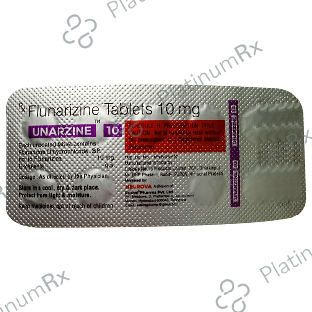 Unarzine 10 Tablet