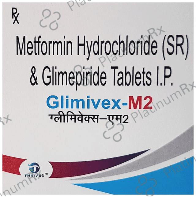 Glimivex M 2 Tablet SR 10s