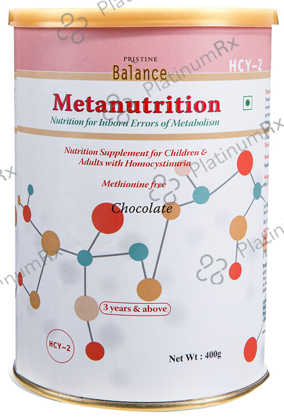 Pristine Balance Metanutrition HCY 2 (3 Years & Above) Powder Chocolate