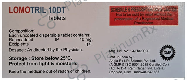 Lomotril 10DT Tablet Orange