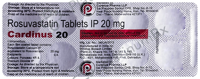 Cardinus 20 Tablet