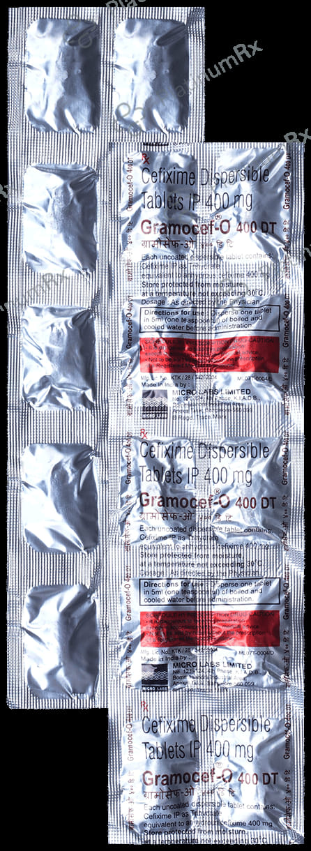 Gramocef O 400mg Tablet DT 10s