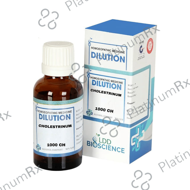 LDD Bioscience Cholestrinum Dilution 1000 CH 30 ml