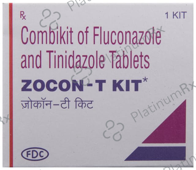 Zocon T 150/1000mg Kit Tablet 3s