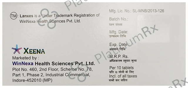 Lanxes 50mg Tablet 10s