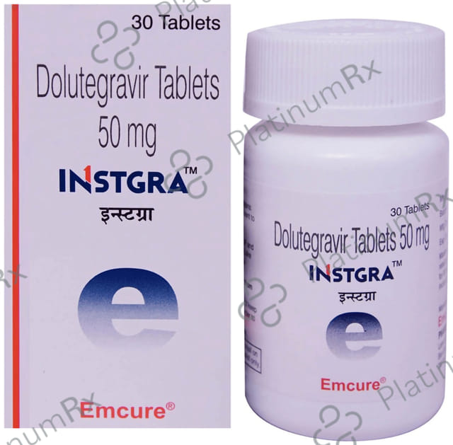 Instgra 50mg Tablet 30s