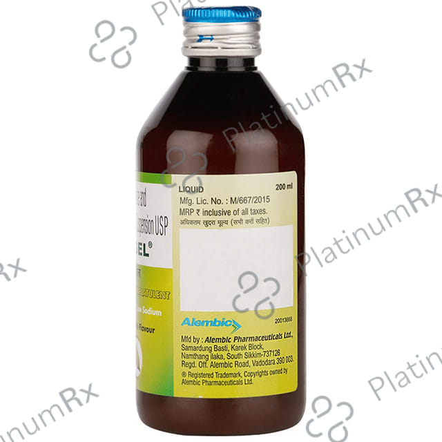 Ulgel Elaichi Sugar Free 400/20mg Oral Suspension 200ml