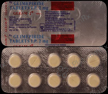 Gleam 2mg Tablet 10s